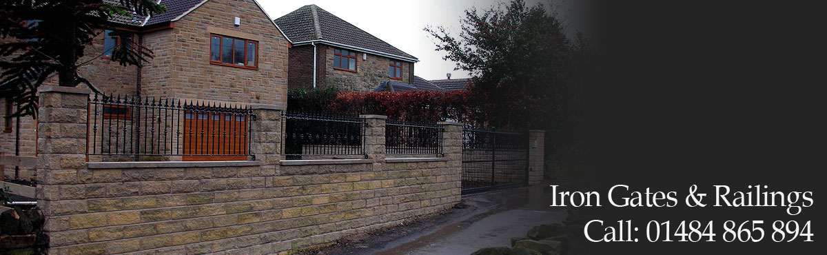 iron gates and railings